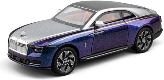 Rolls Royce Spectre Diecast Model 1:24 Scale – Premium Collectible with Openable Doors, Lighting & Umbrella