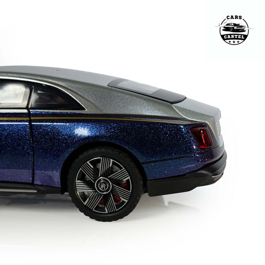 Rolls Royce Spectre Diecast Model 1:24 Scale – Premium Collectible with Openable Doors, Lighting & Umbrella