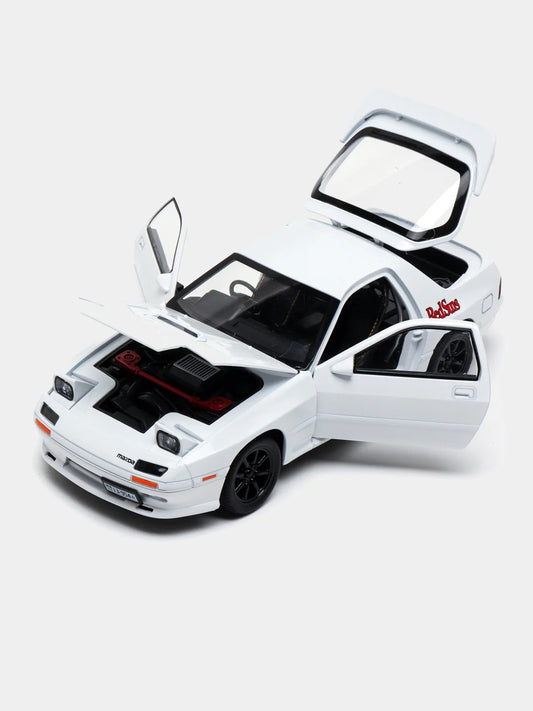 Mazda RX-7 FC Diecast Model – 1:24 Scale (White)